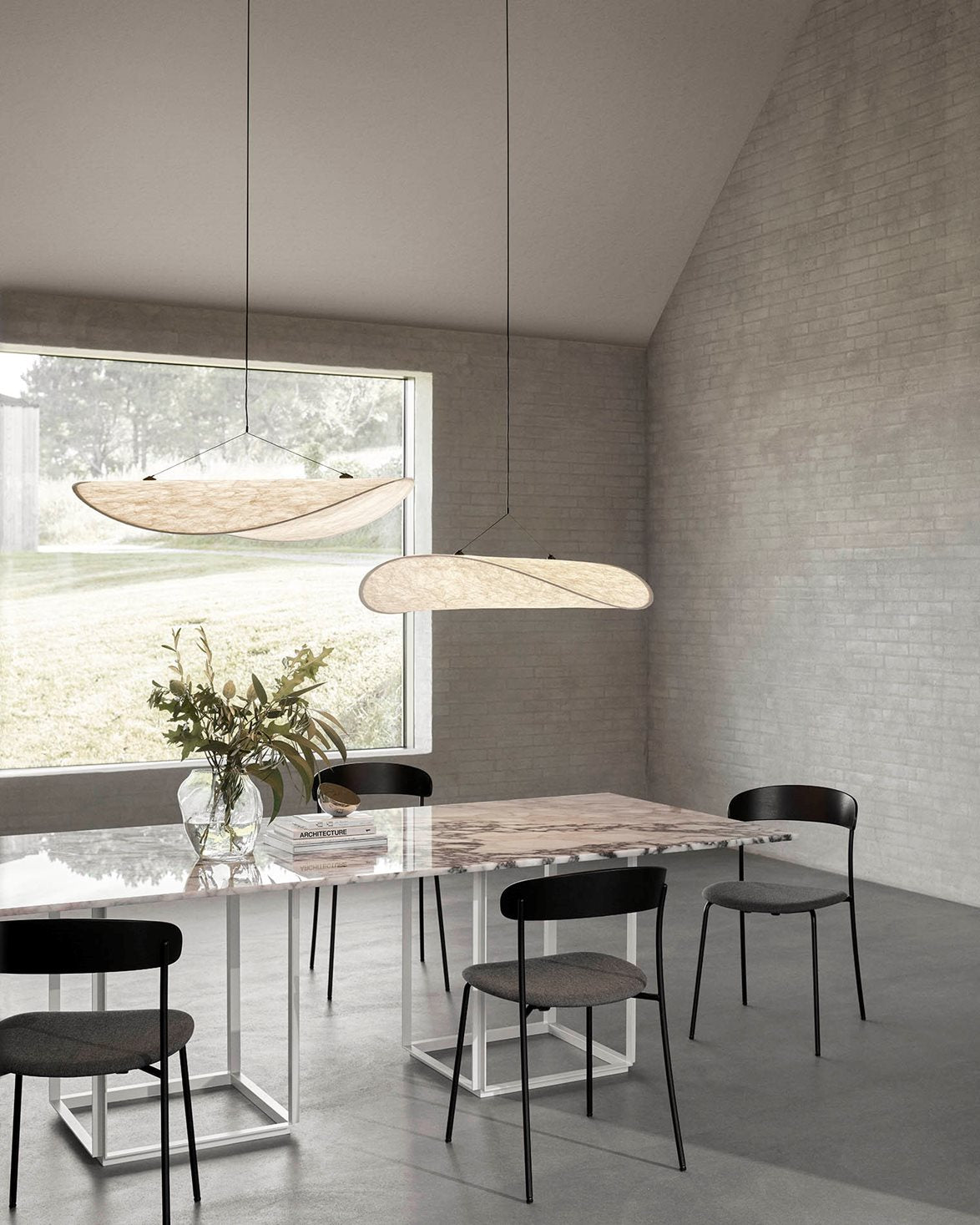 Tense Pendant Lamp Ø90 cm White Tyvek