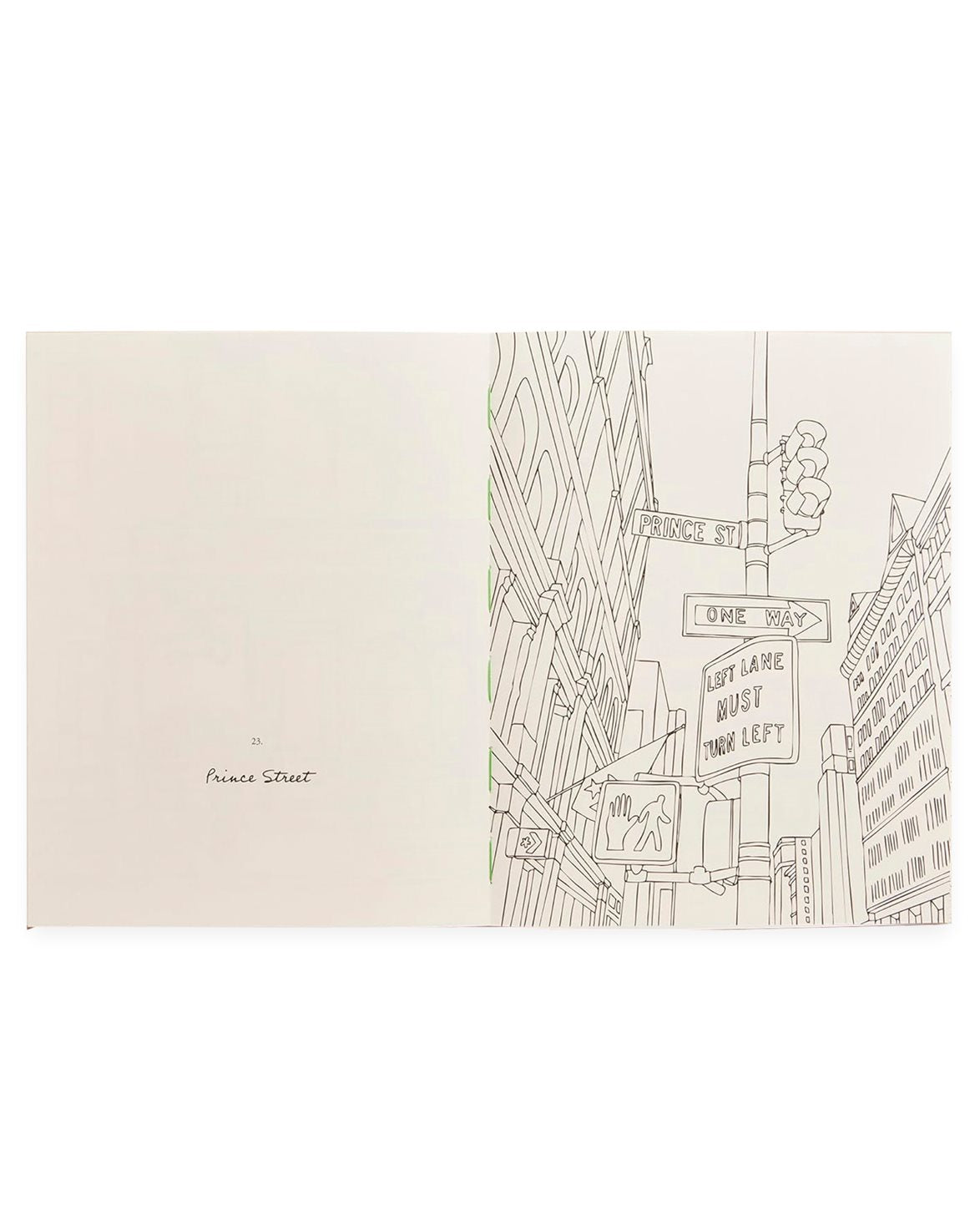 New York Colouring Book By Zoé De Las Cases