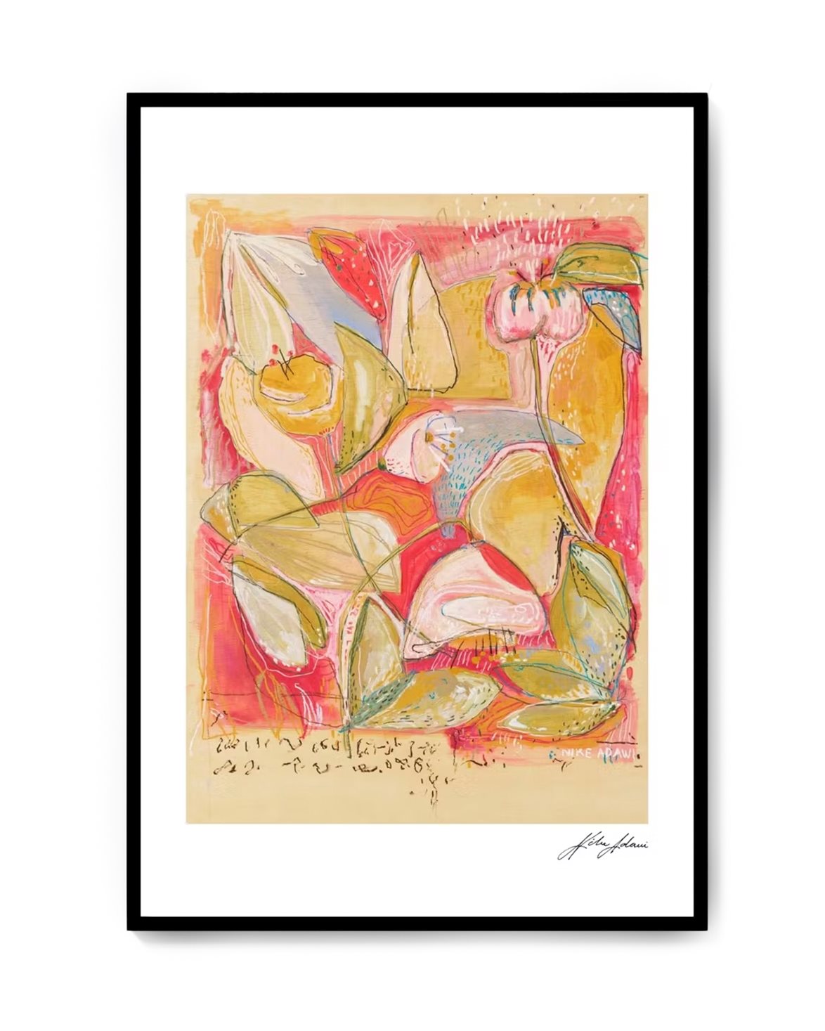Violets For Roses Print