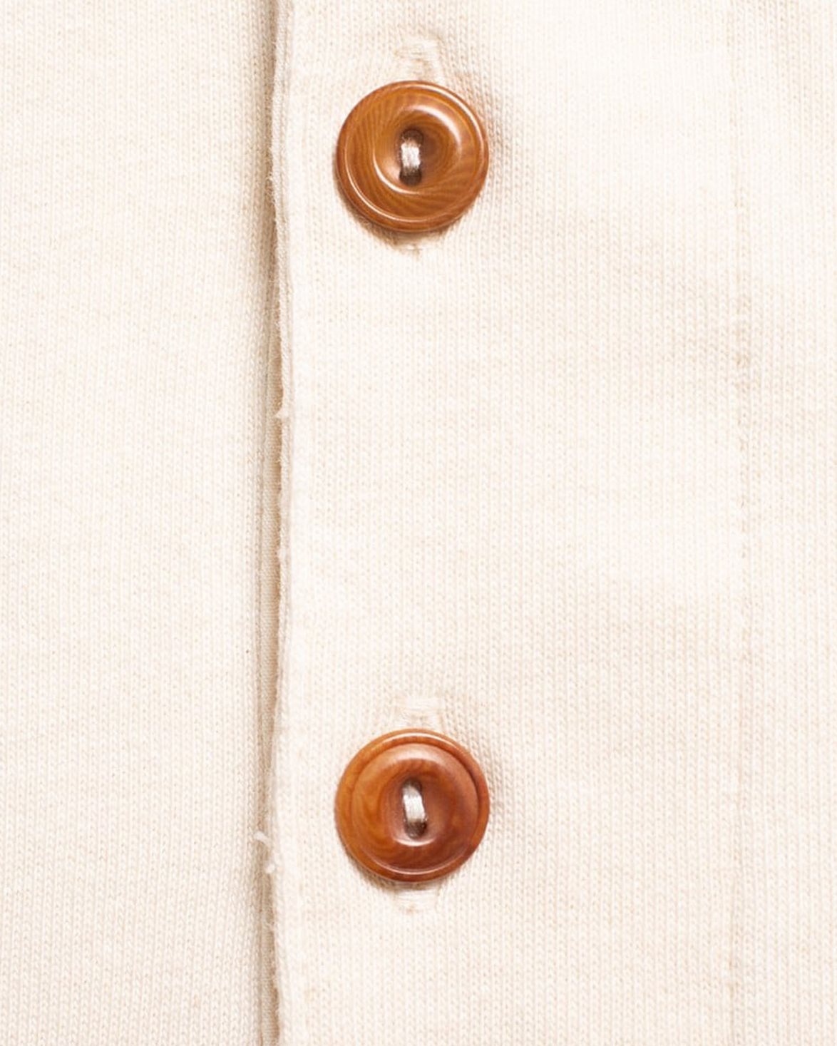LS Henley Shirt Ecru