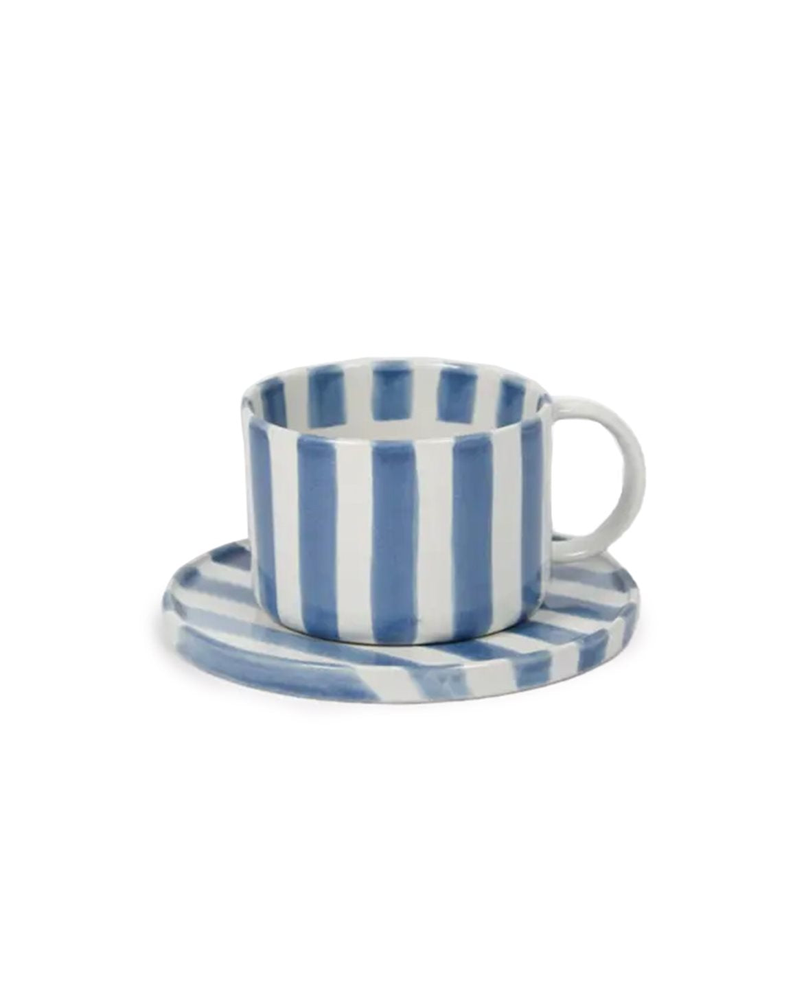 Monica Cup & Saucer Blue