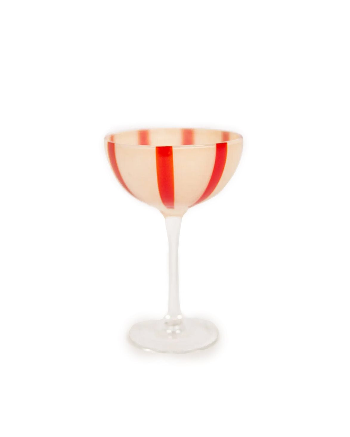Ziggy Cocktail Glass Red