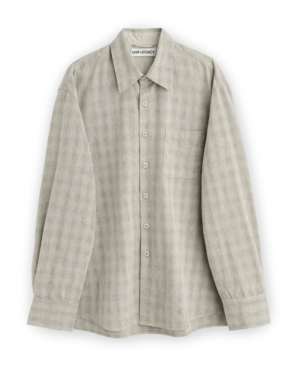 Above Shirt Sage Trail Check Dryline Weave