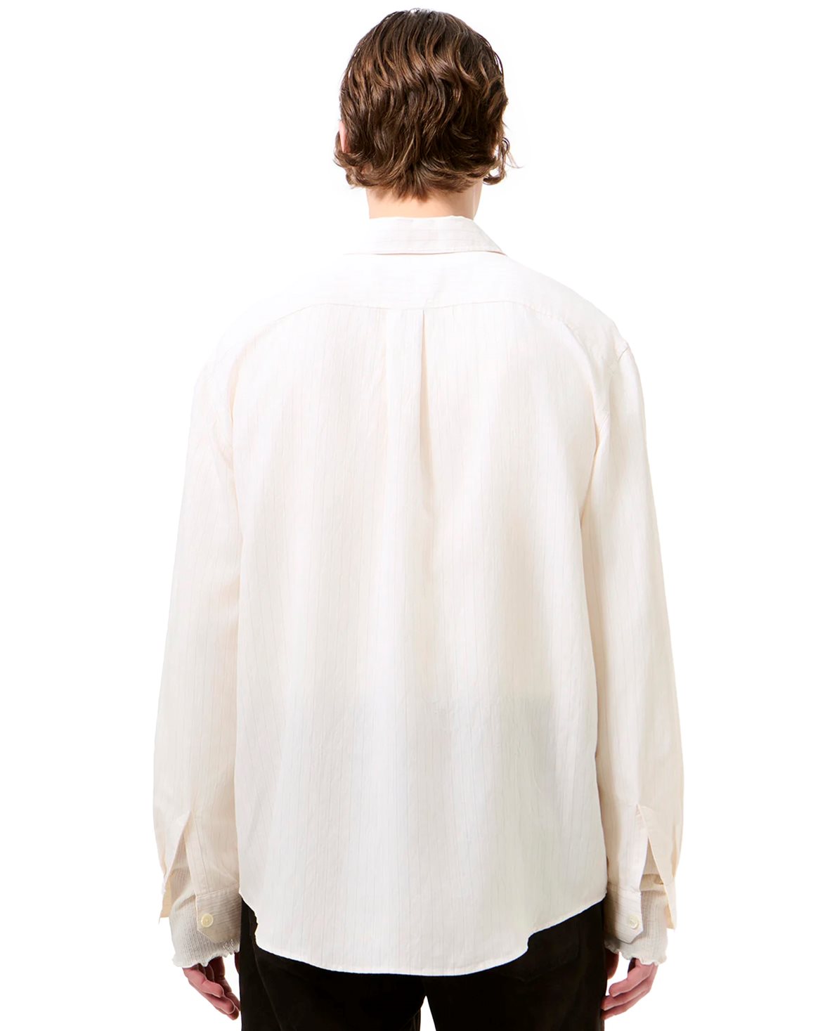 Beyond Shirt Cream Stripe Ceremony Viscose