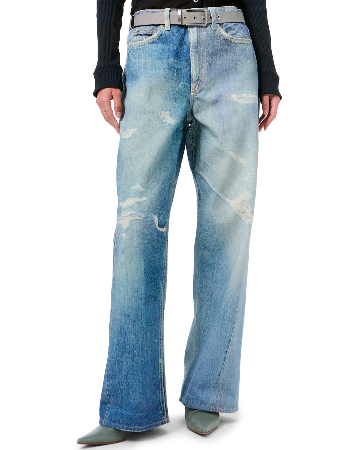 Full Cut Digital Denim Print