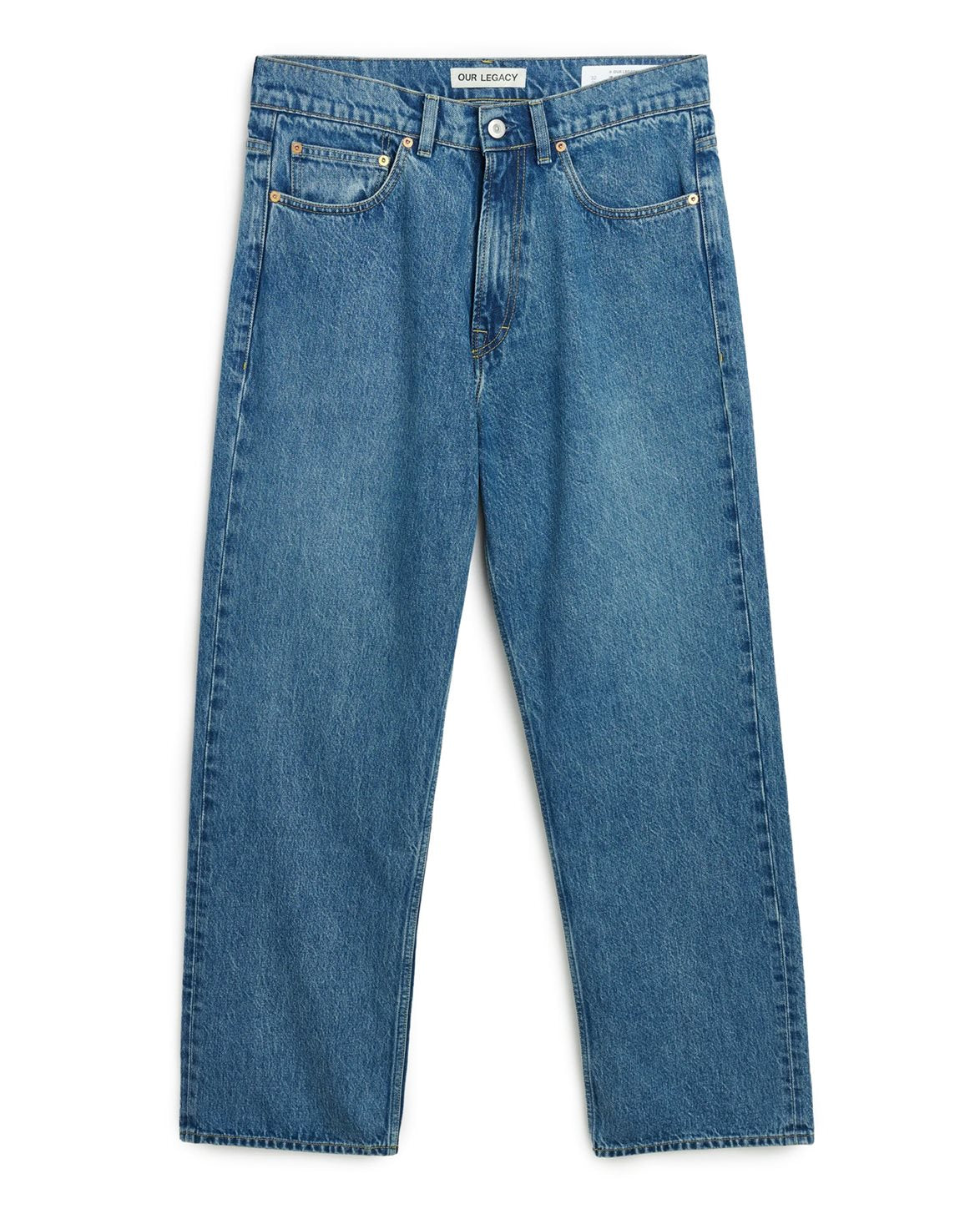 Third Cut Blue Tech Wash Denim