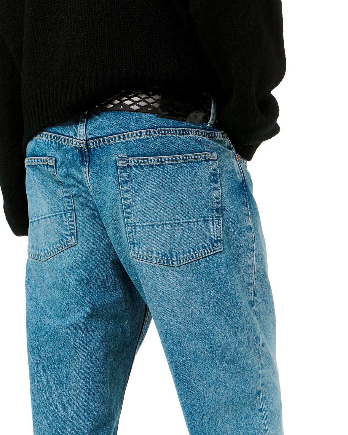 Third Cut Blue Tech Wash Denim