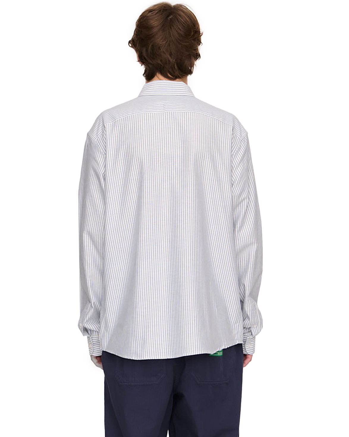 Deuce Oxford Shirt Light Blue Stripe