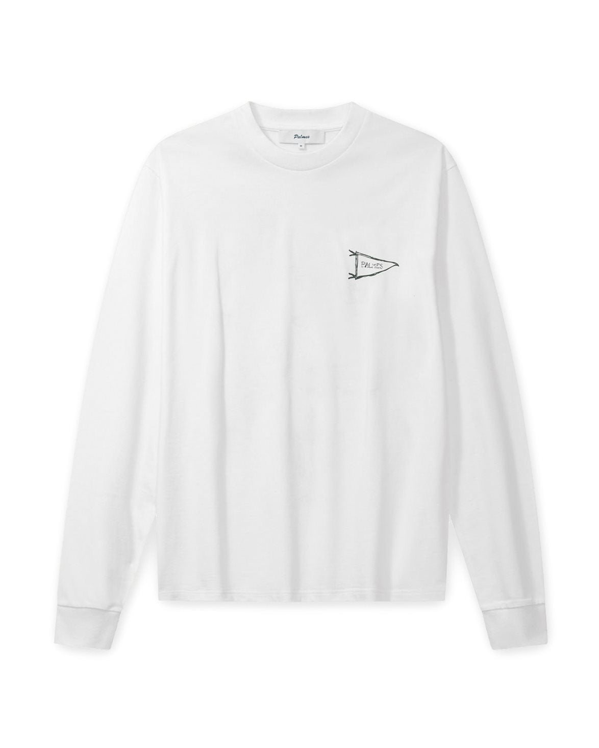 Pennant Long Sleeve T-Shirt White