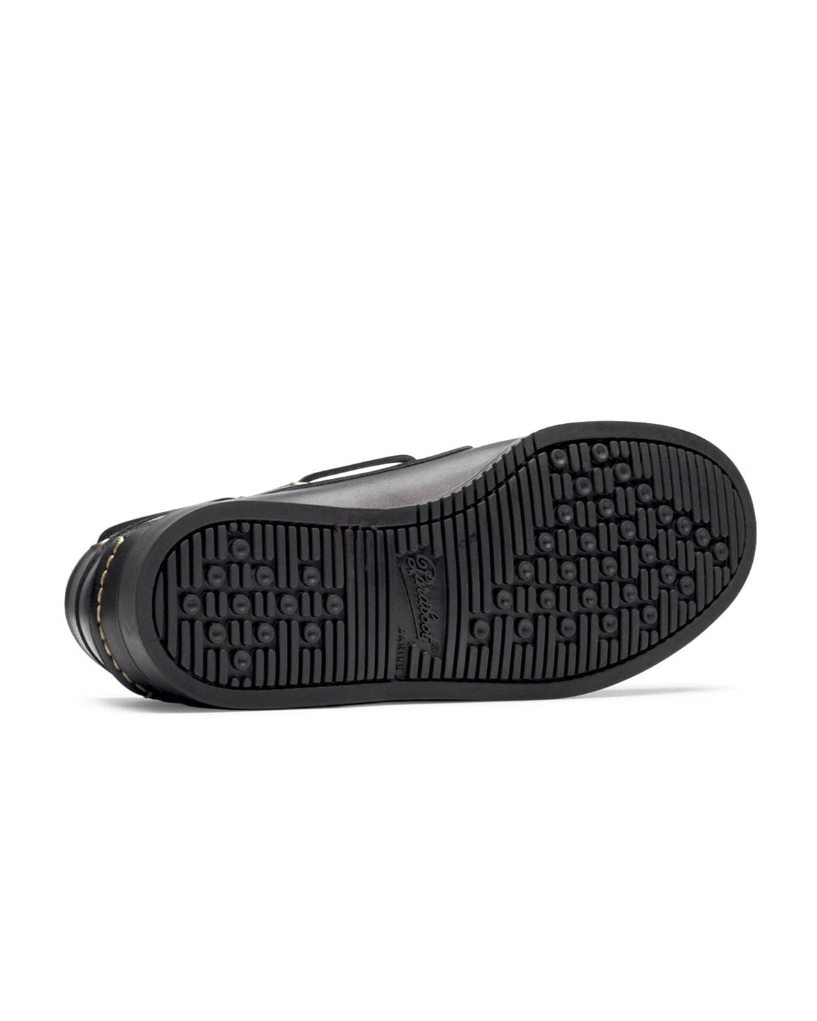 Barth Boat Shoes M Black Leather
