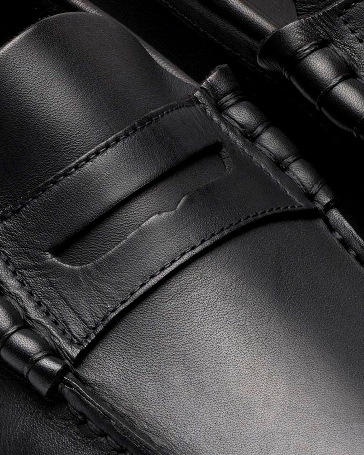 Coraux Loafers M Black Leather