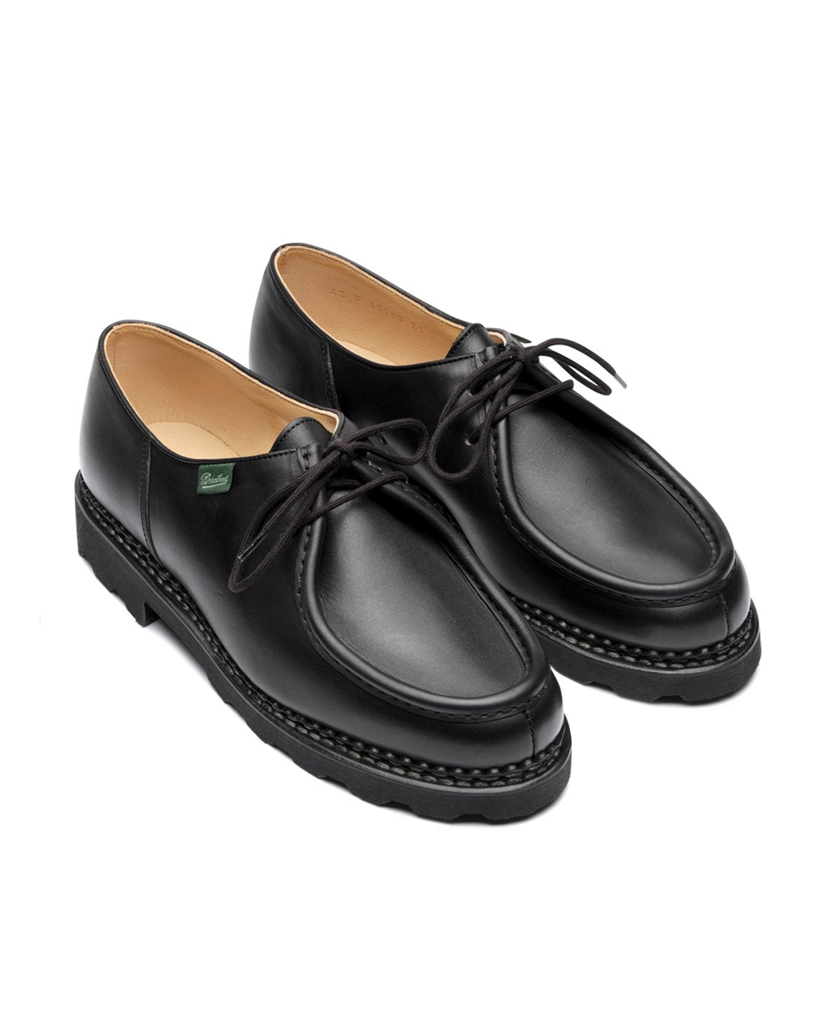 Michael Derby Shoes M Black Leather