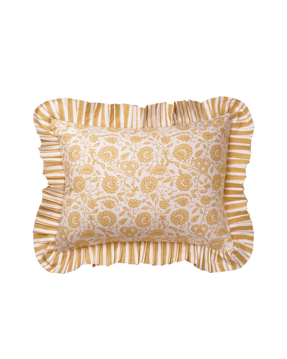Damson Cushion Cover 30X40 Light Yellow