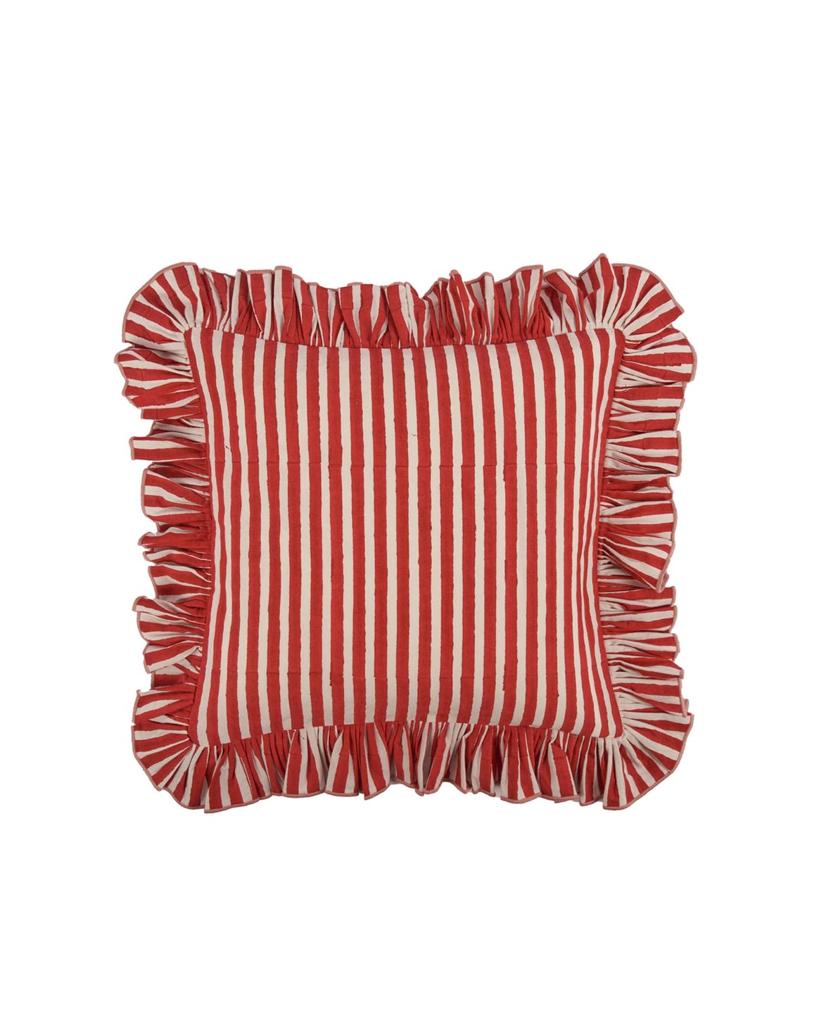 Devon Cushion Cover 40X40 Red/White