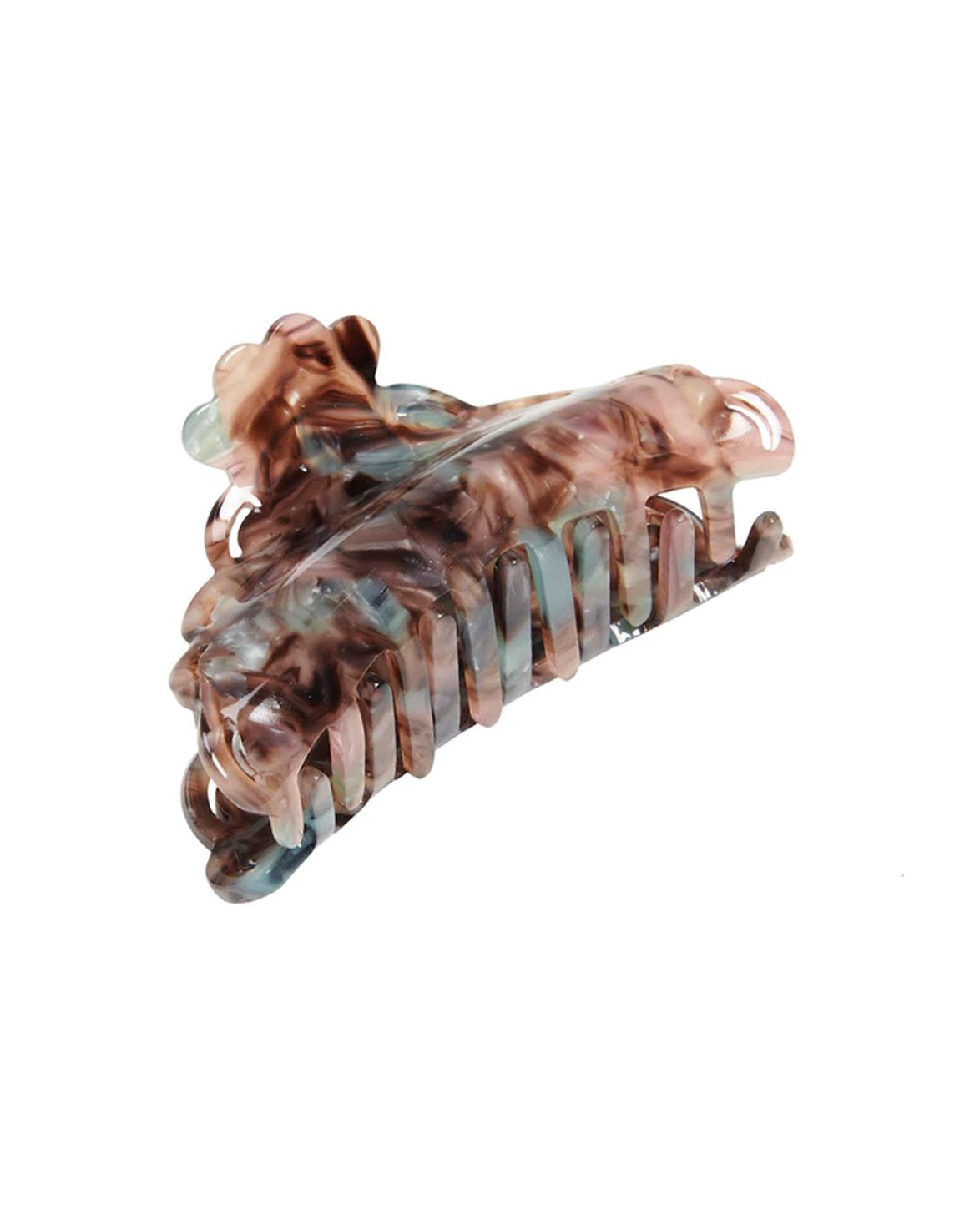 Elly Hair Claw Brown Mix