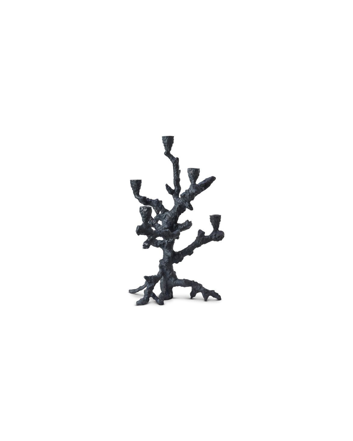 Apple Tree Candle Holder L Graphite