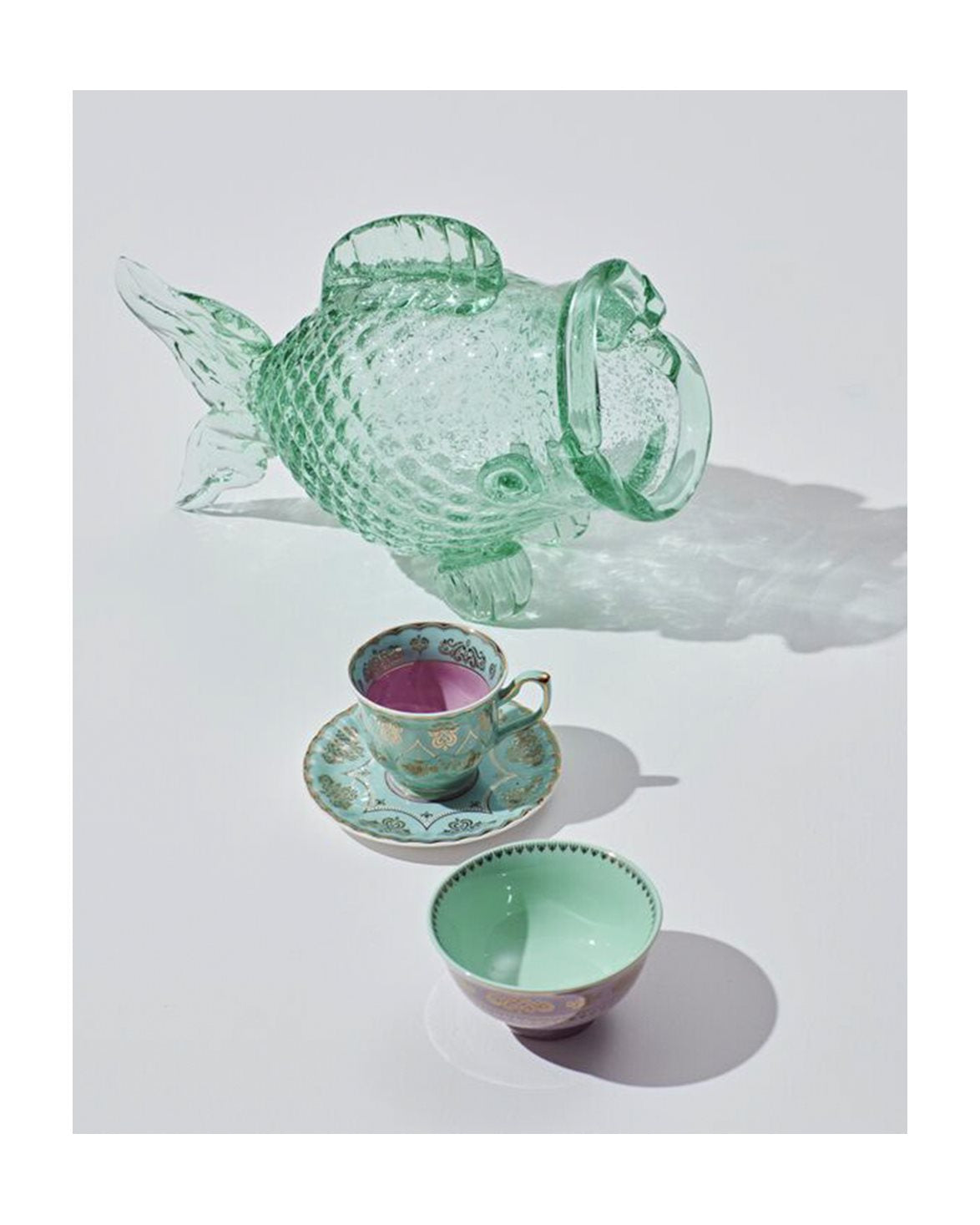 Fat Fish Jar Transparent