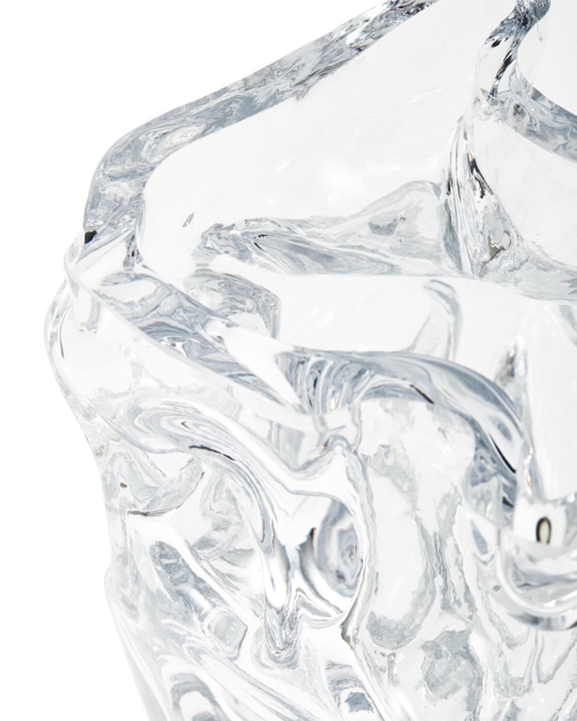 Ice Vase Transparent