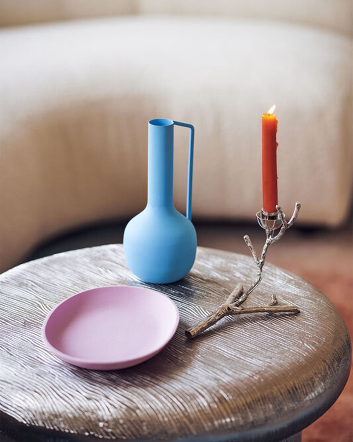 Twiggy Candle Holder Xs Silver