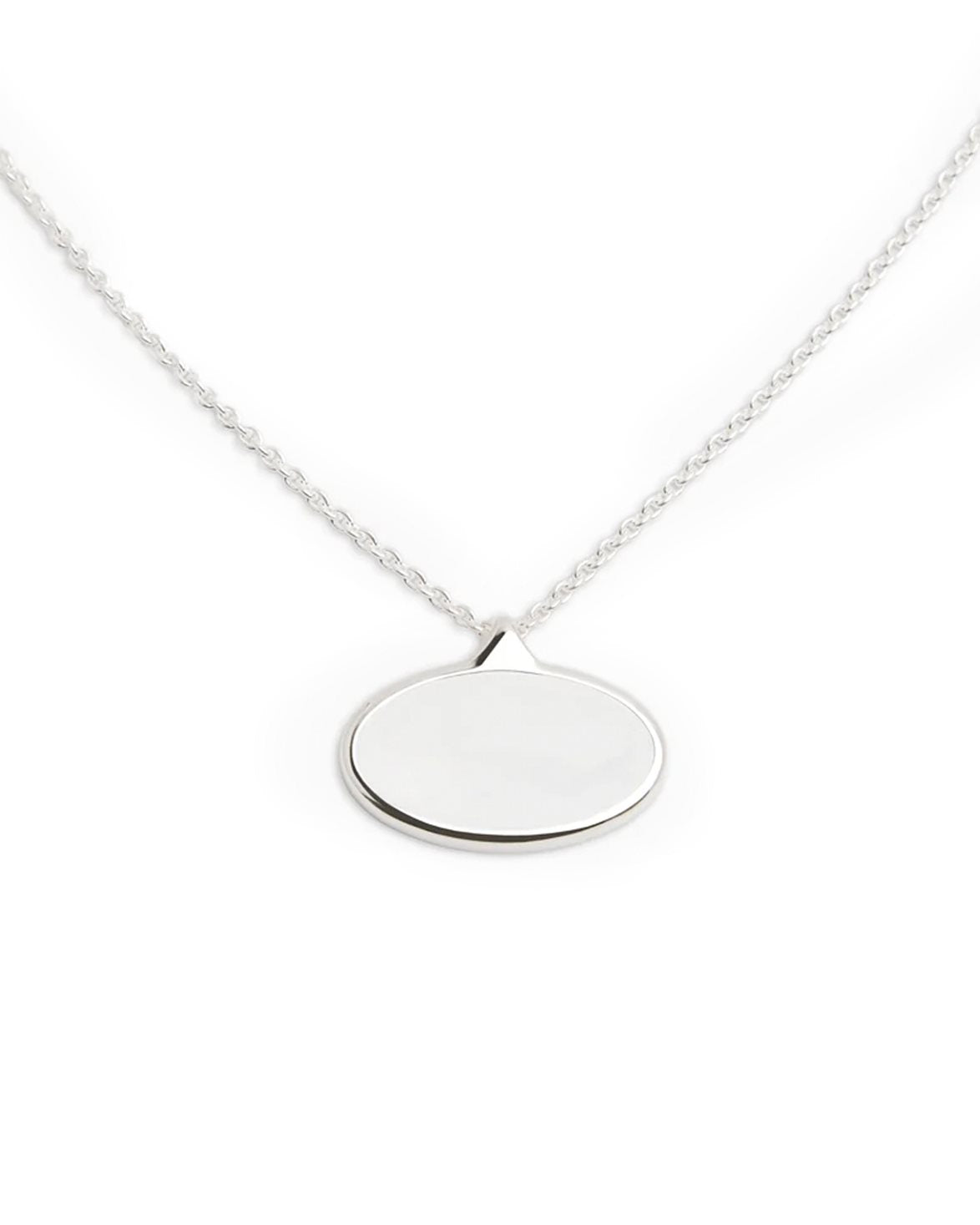 Datura Pendant Necklace Silver