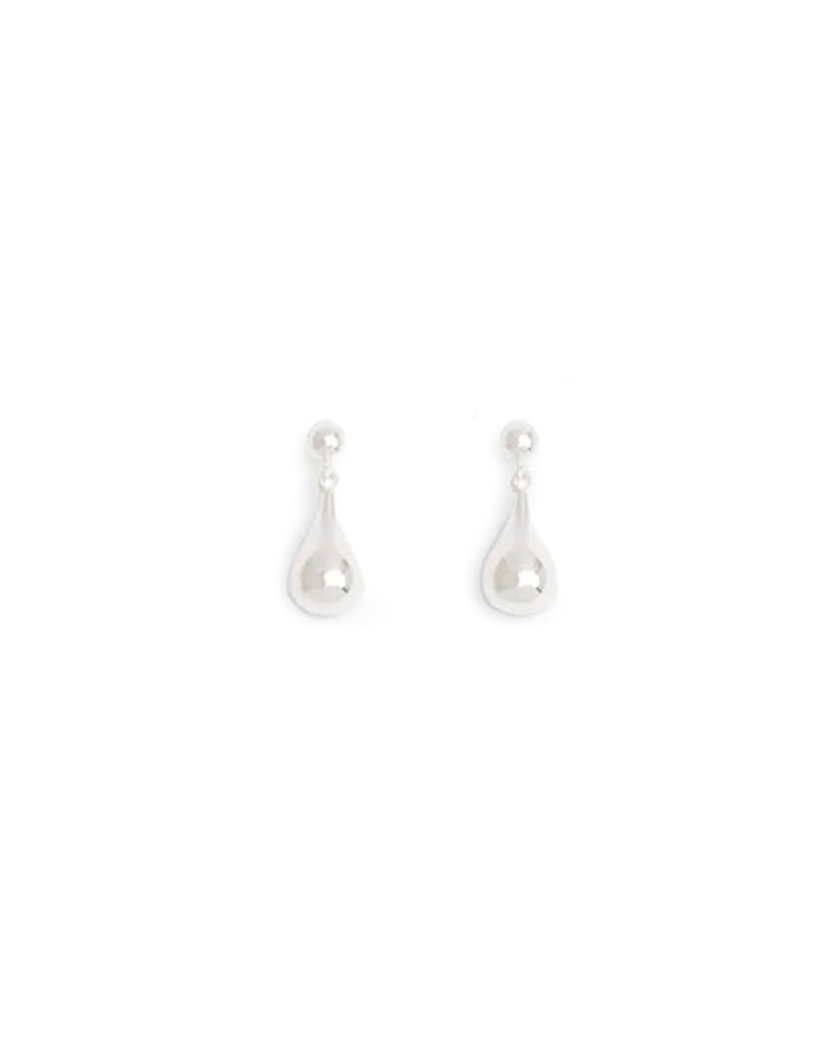 Datura Small Earrings Silver
