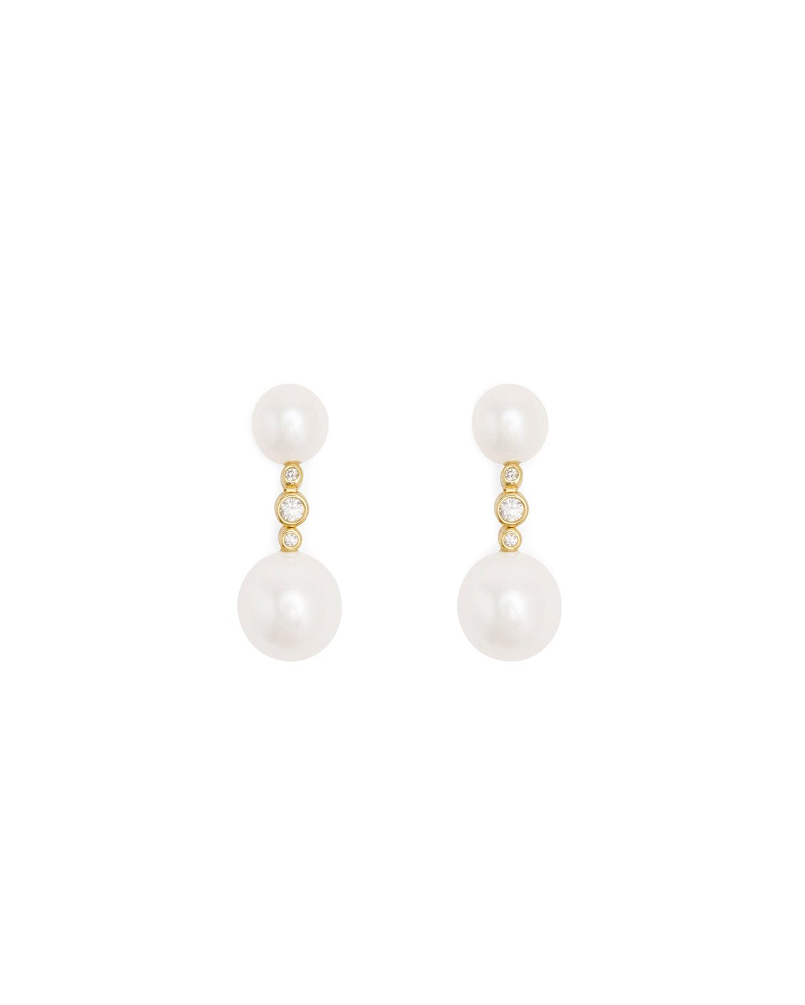 Odile Pearl Earrings Gold
