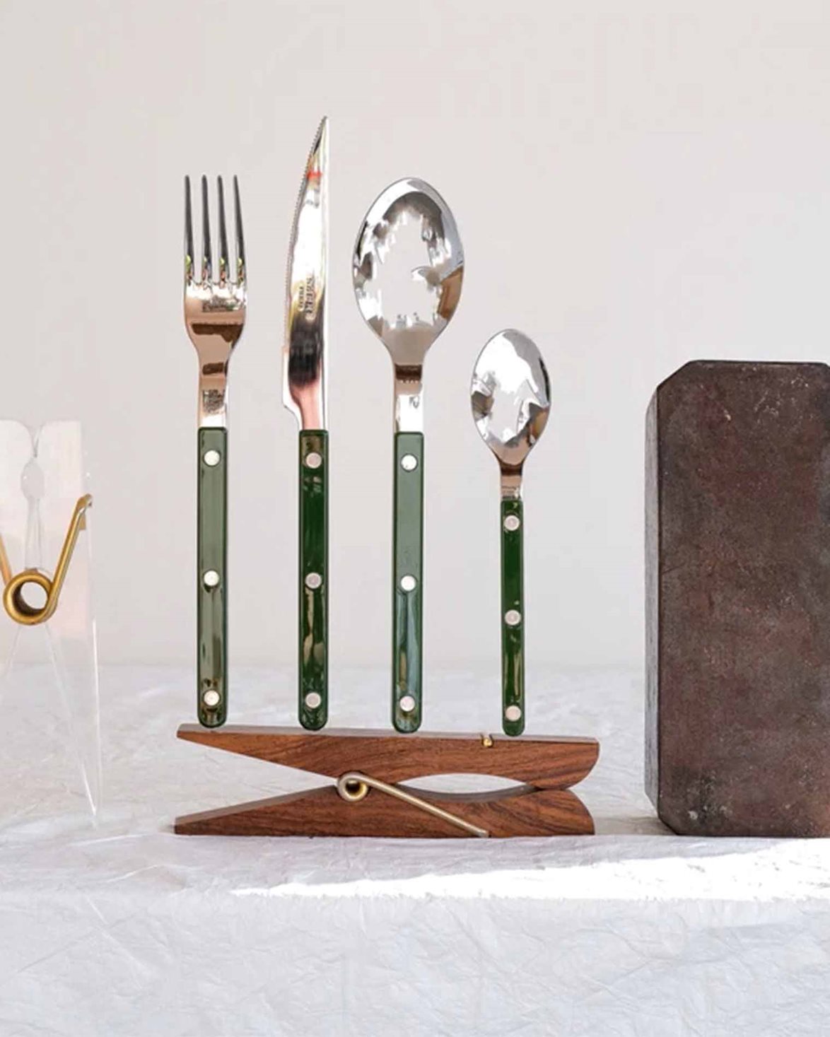 Bistro Dinner Knife Green