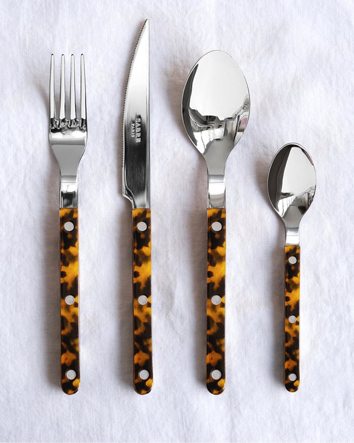 Bistro Soup Spoon Faux Tortoise