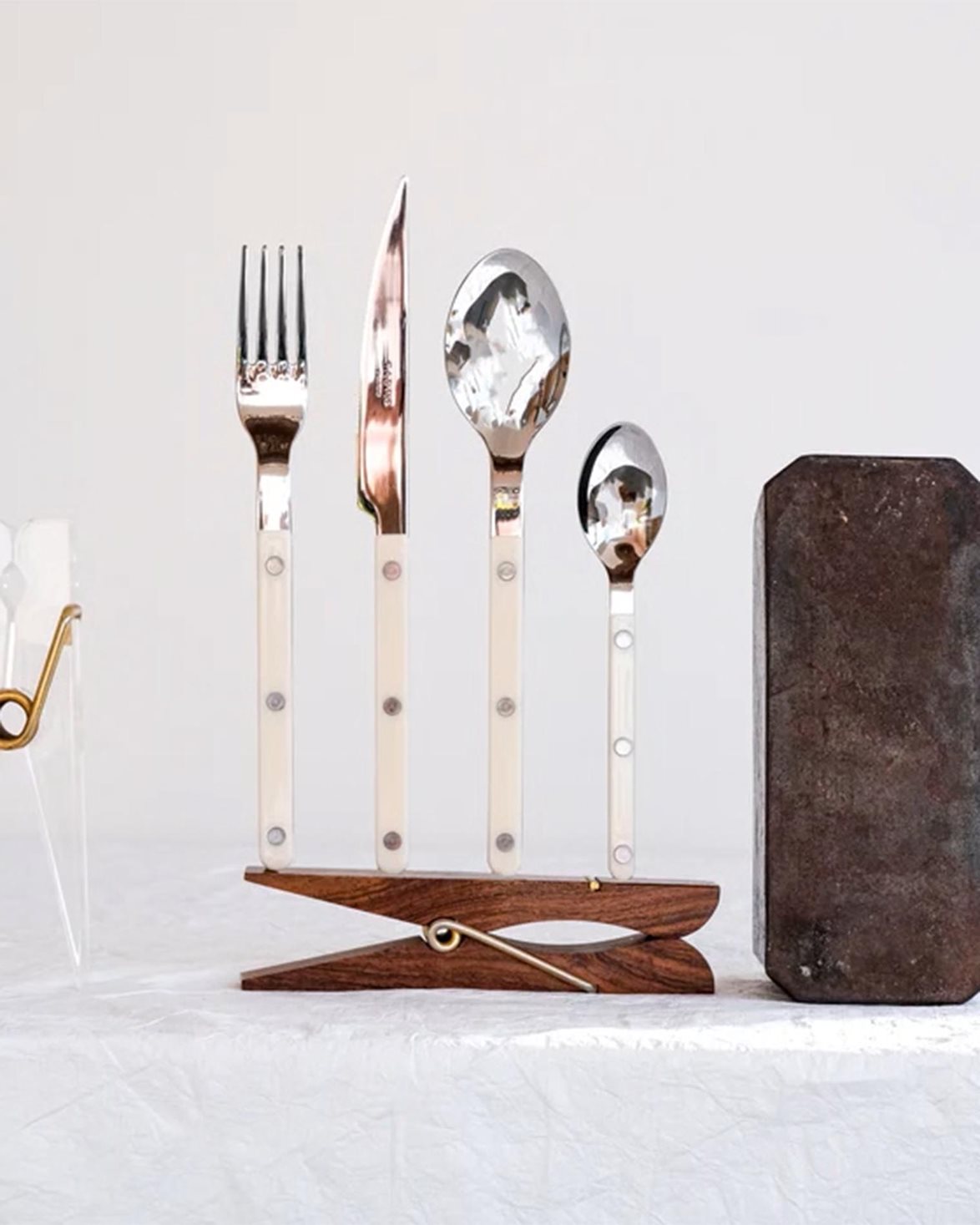 Bistro Soup Spoon Ivory