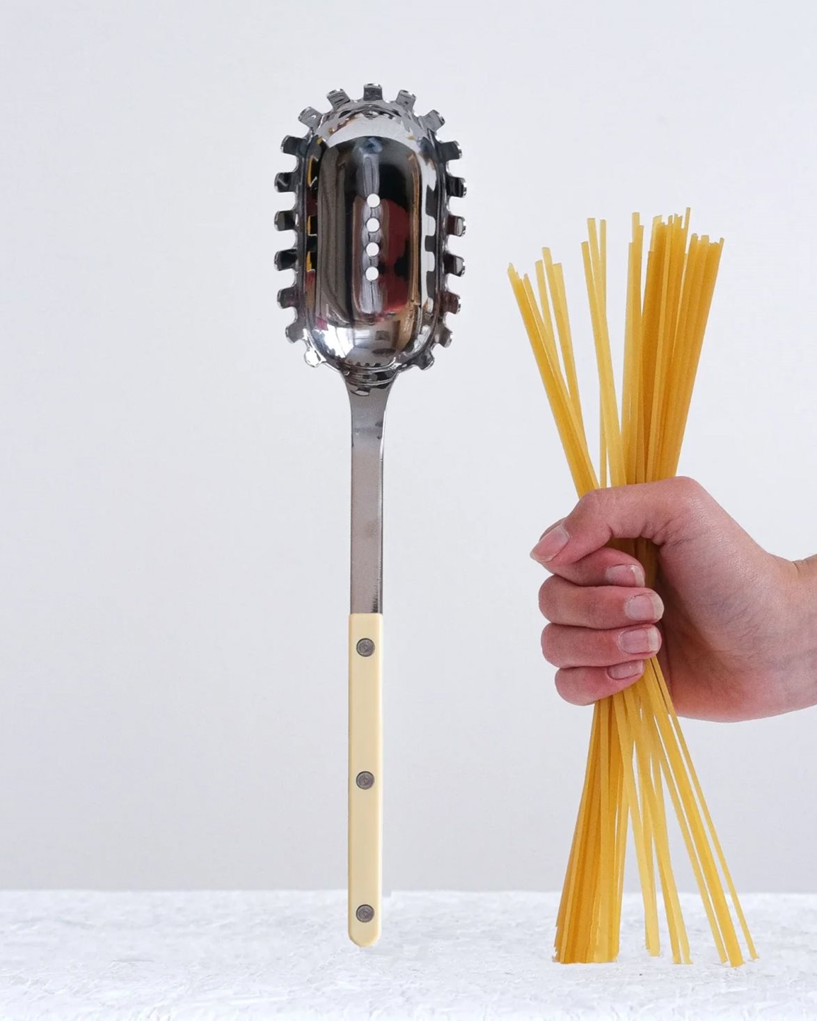 Bistro Spaghetti Spoon Ivory