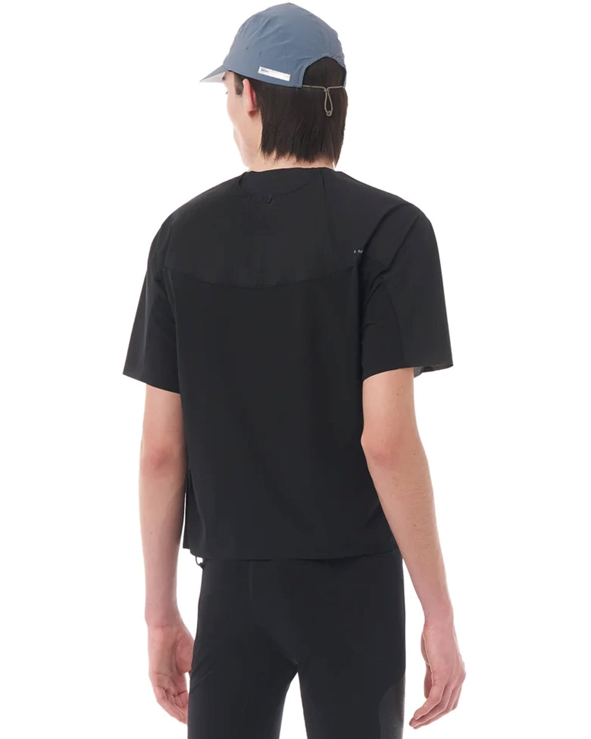 Justice Trail Tee Shirt (Half Zip) Black