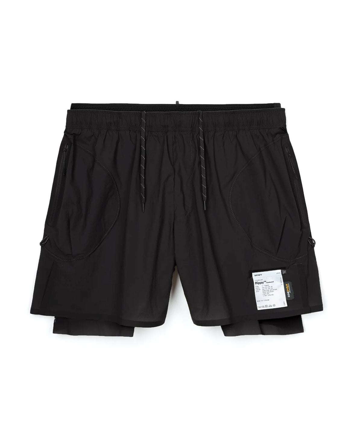 Rippy Cordura 5 Trail Shorts Black