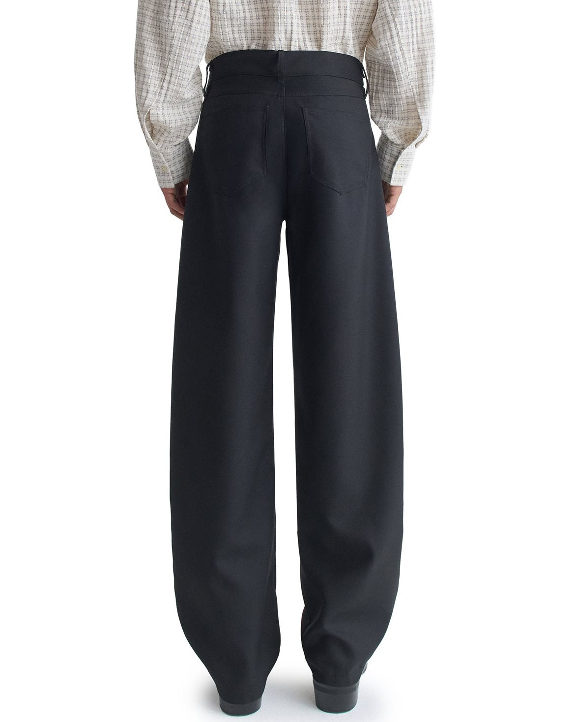Gino Trouser Fine Black Wool