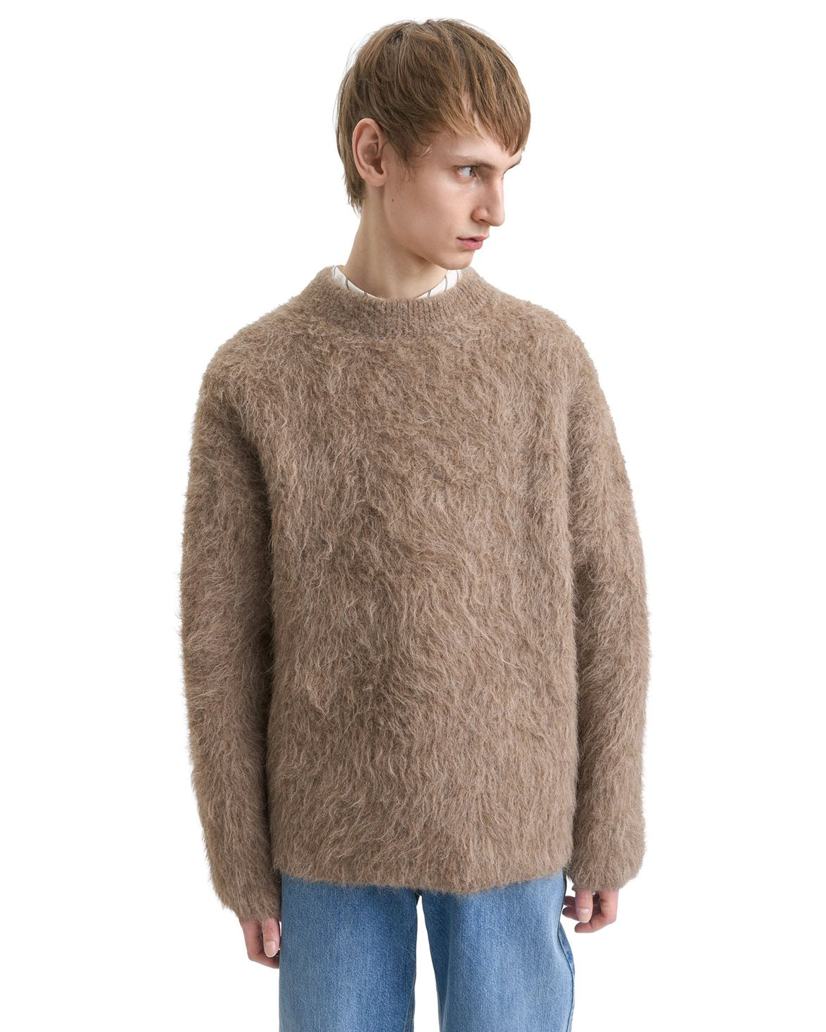 Haru Sweater Greige Alpaca