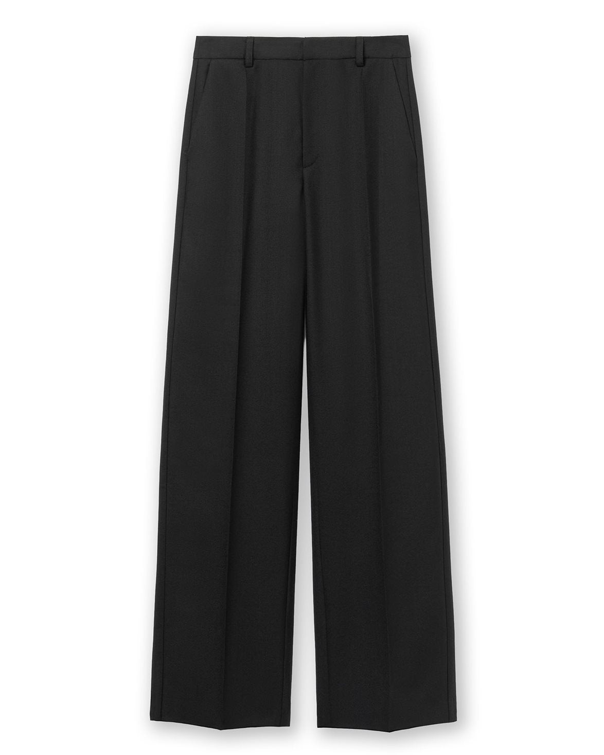 Jeon Trouser Fine Black Wool
