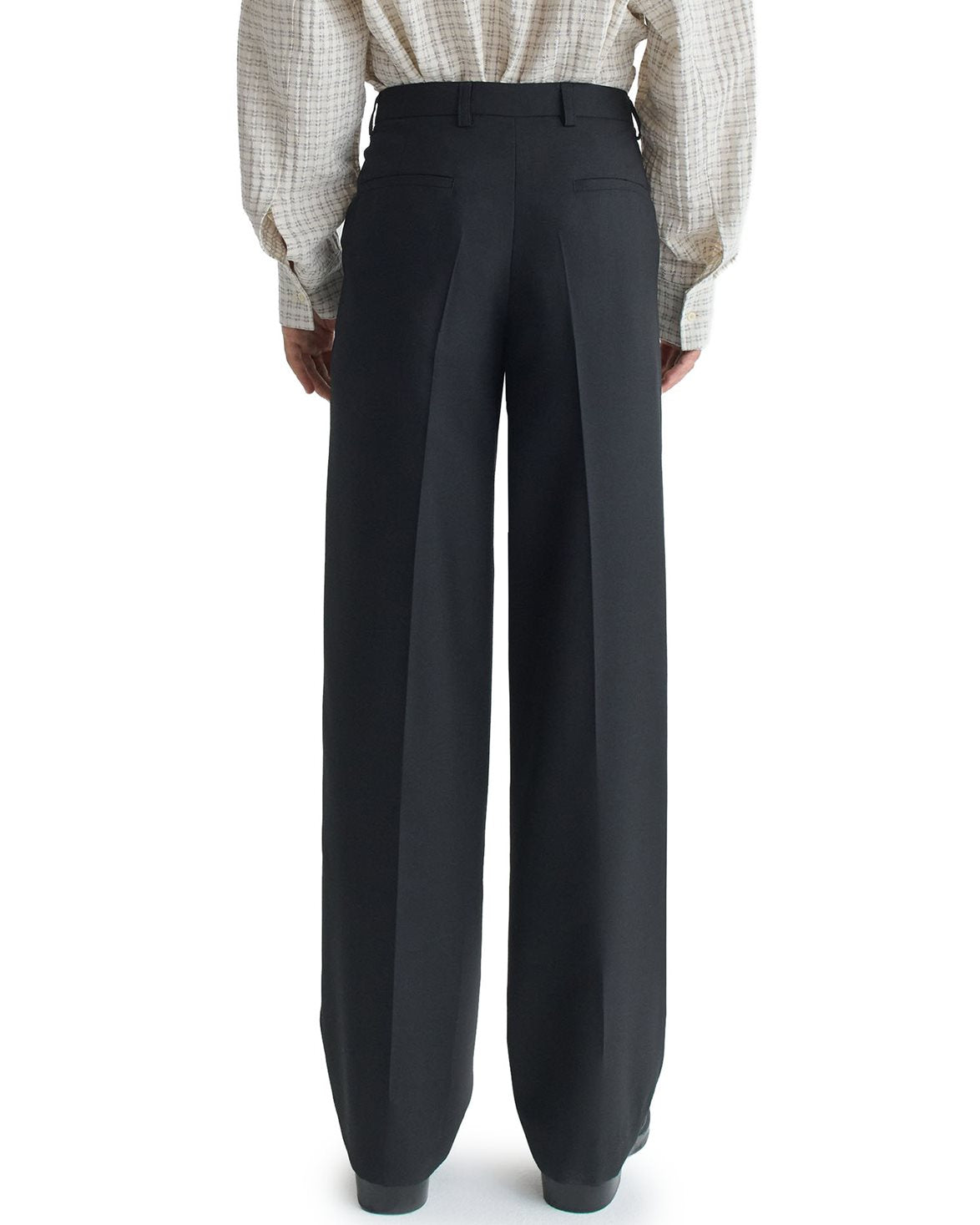 Jeon Trouser Fine Black Wool