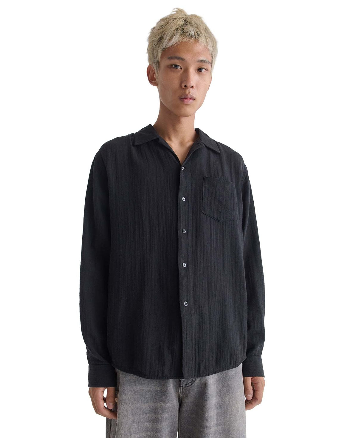 Leo Shirt Light Black