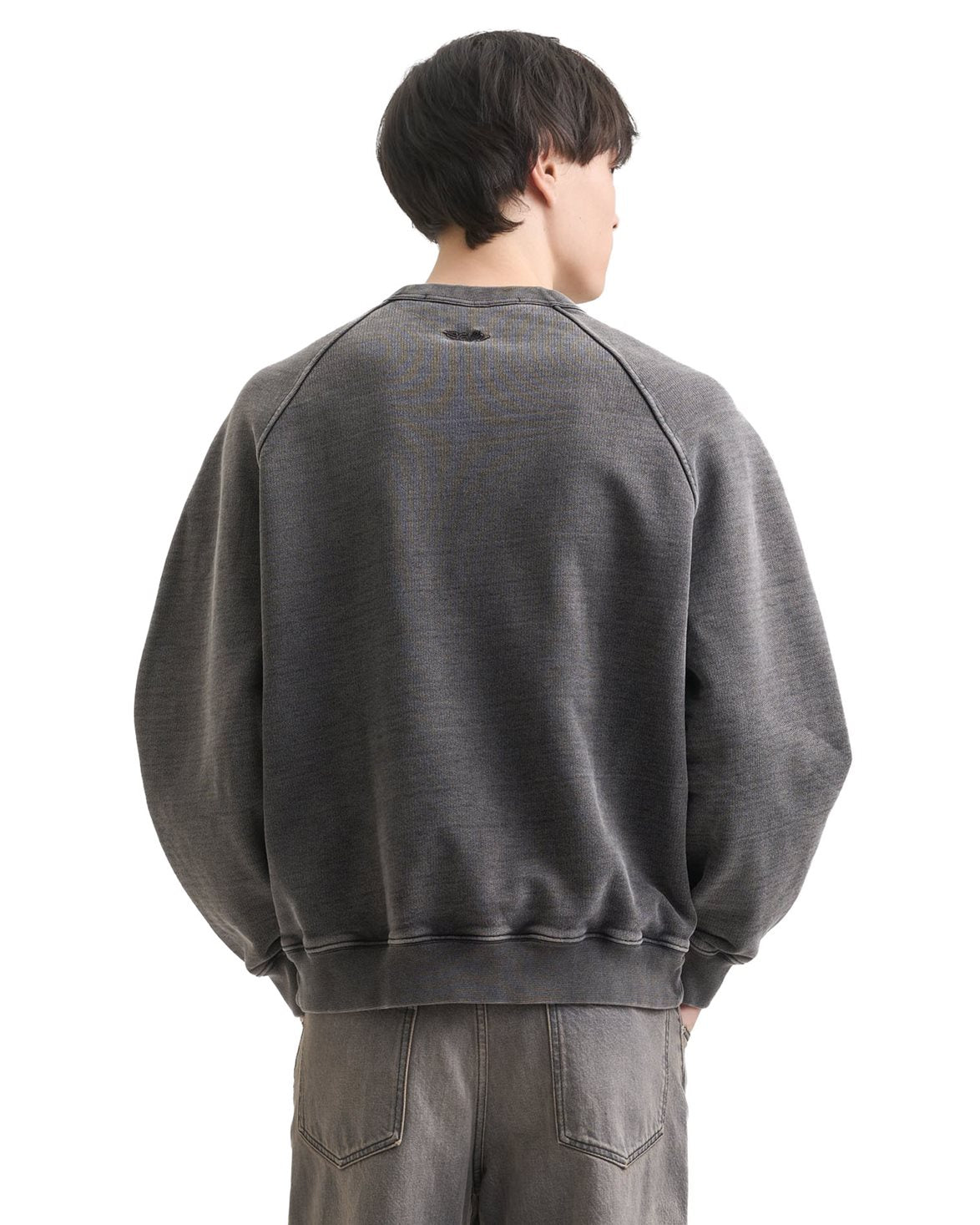 Raglan Sweatshirt Washed Grey
