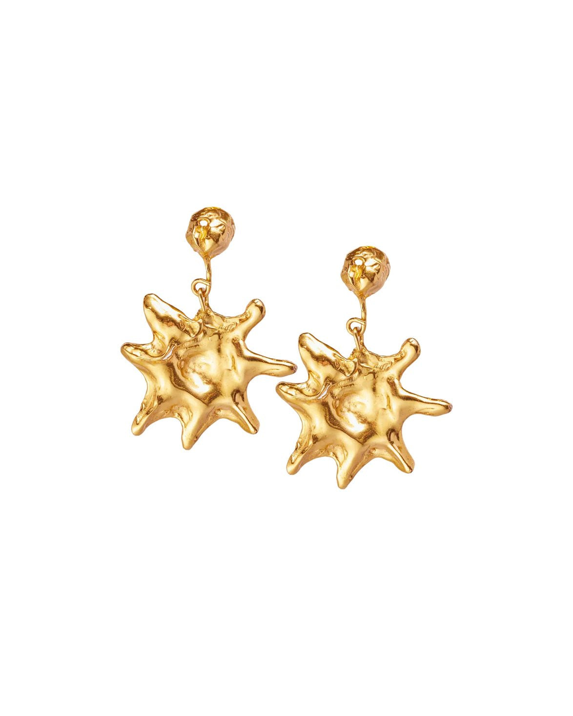 Astro Earrings Gold