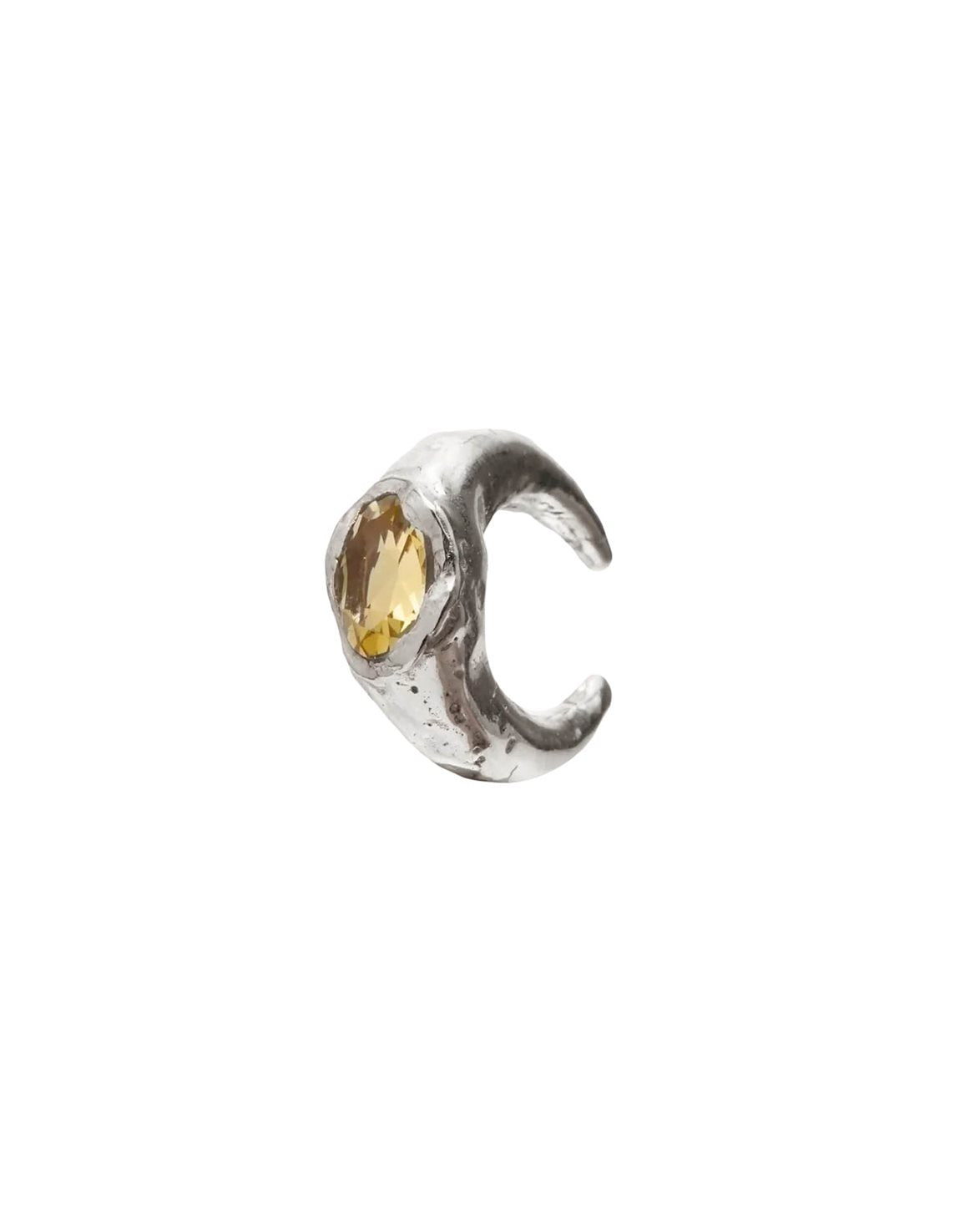 Faro Earcuff Yellow Silver