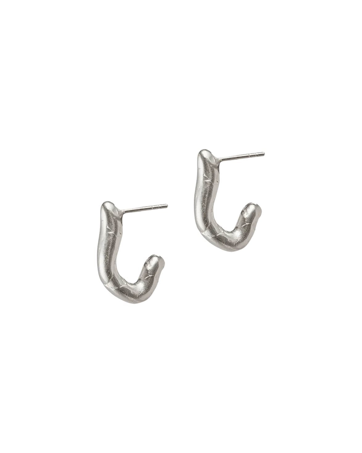 Gamba Earrings Silver