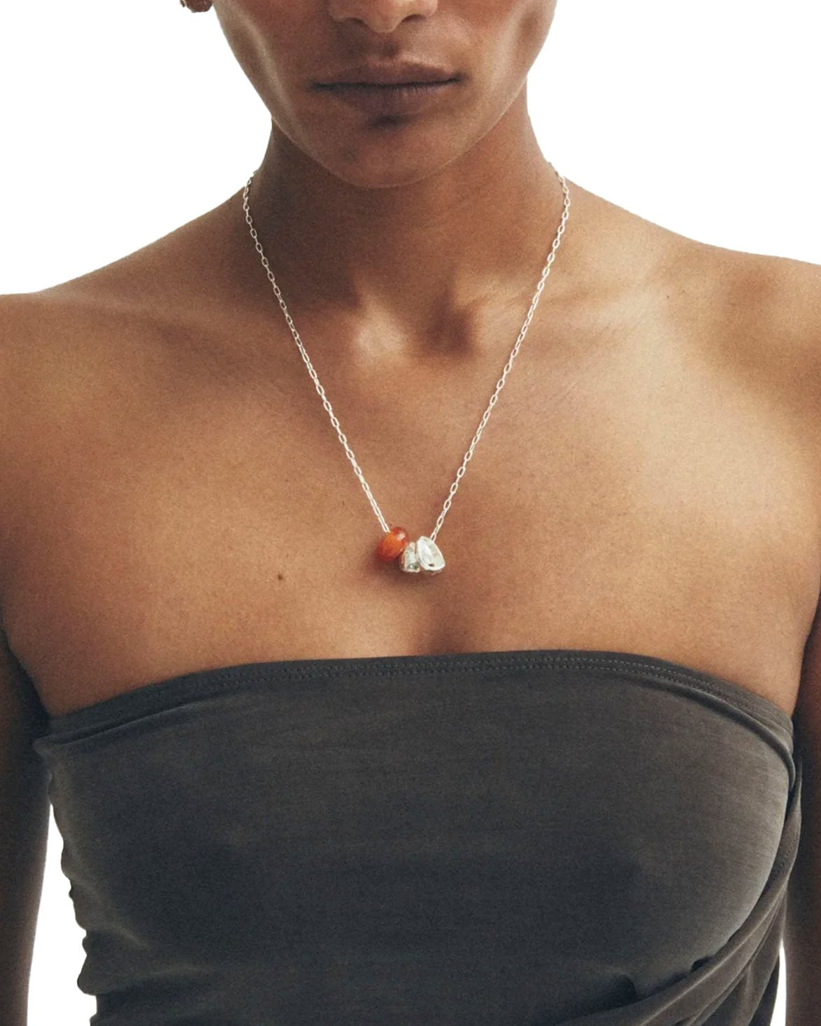 La Nieta De Alicia Necklace Silver