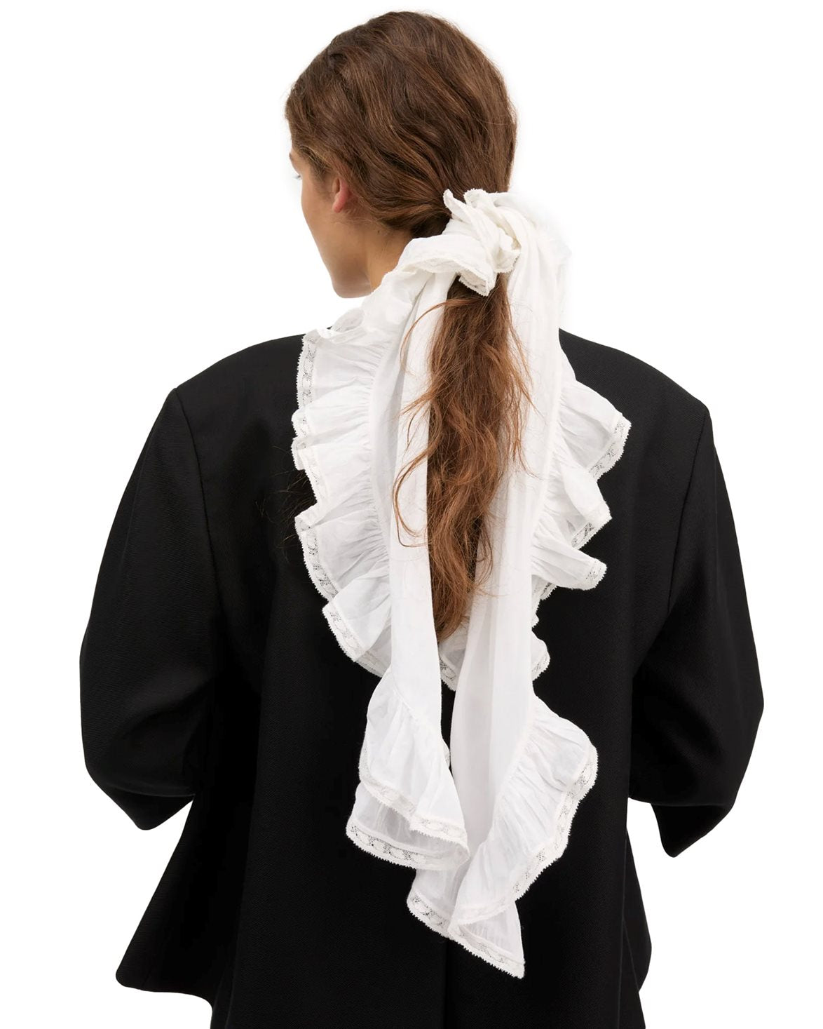 Beatrice Scarf White