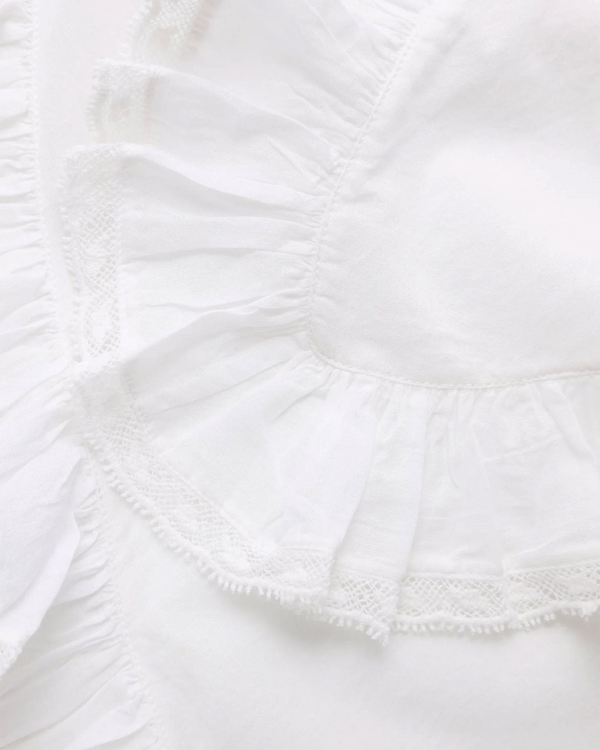 Beatrice Scarf White