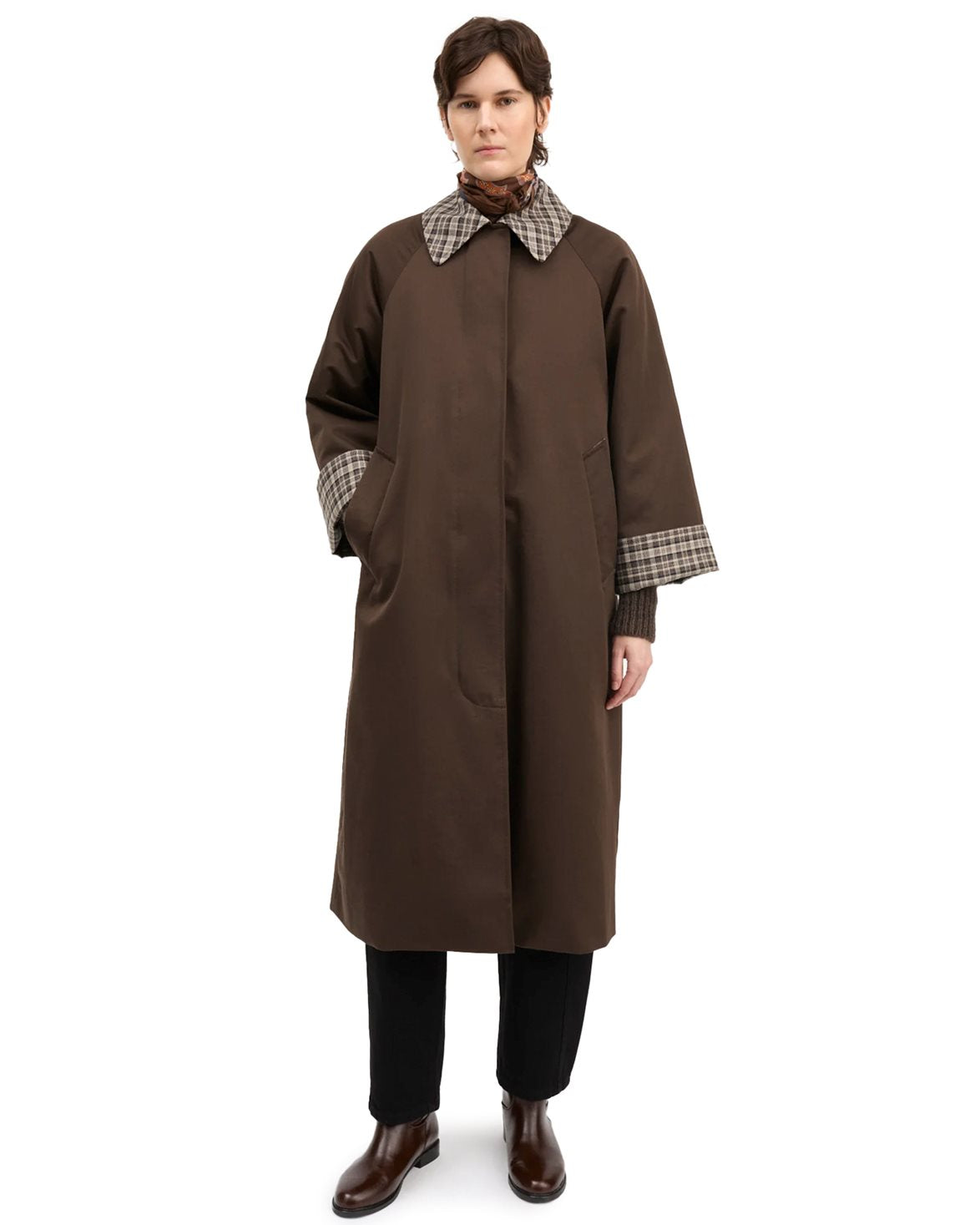Gaby Coat Coco Brown