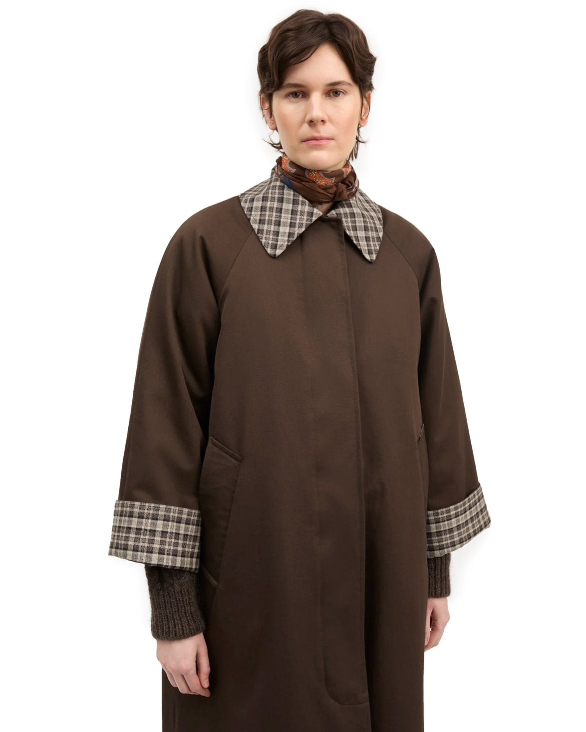 Gaby Coat Coco Brown