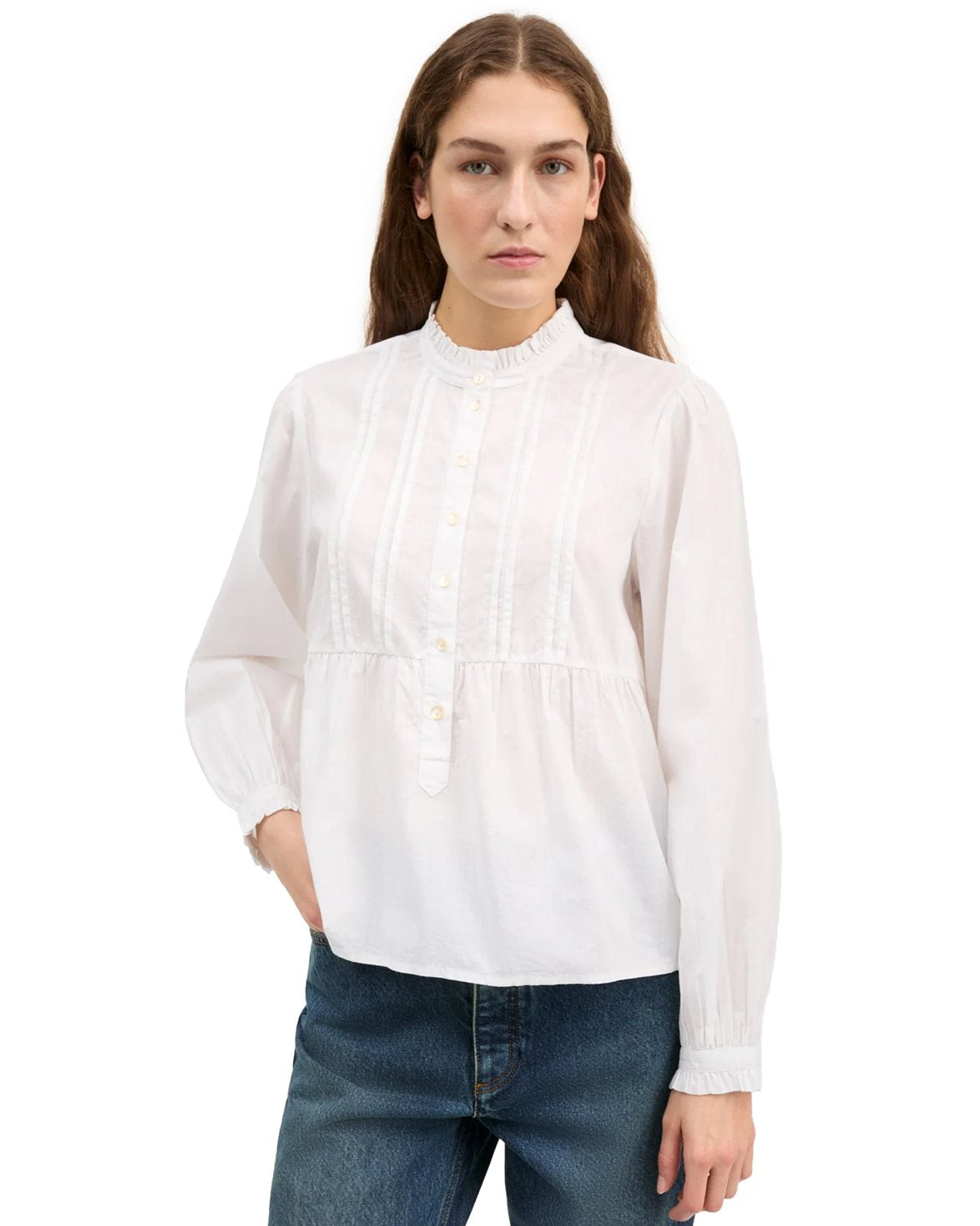 Leili Shirt Optic White
