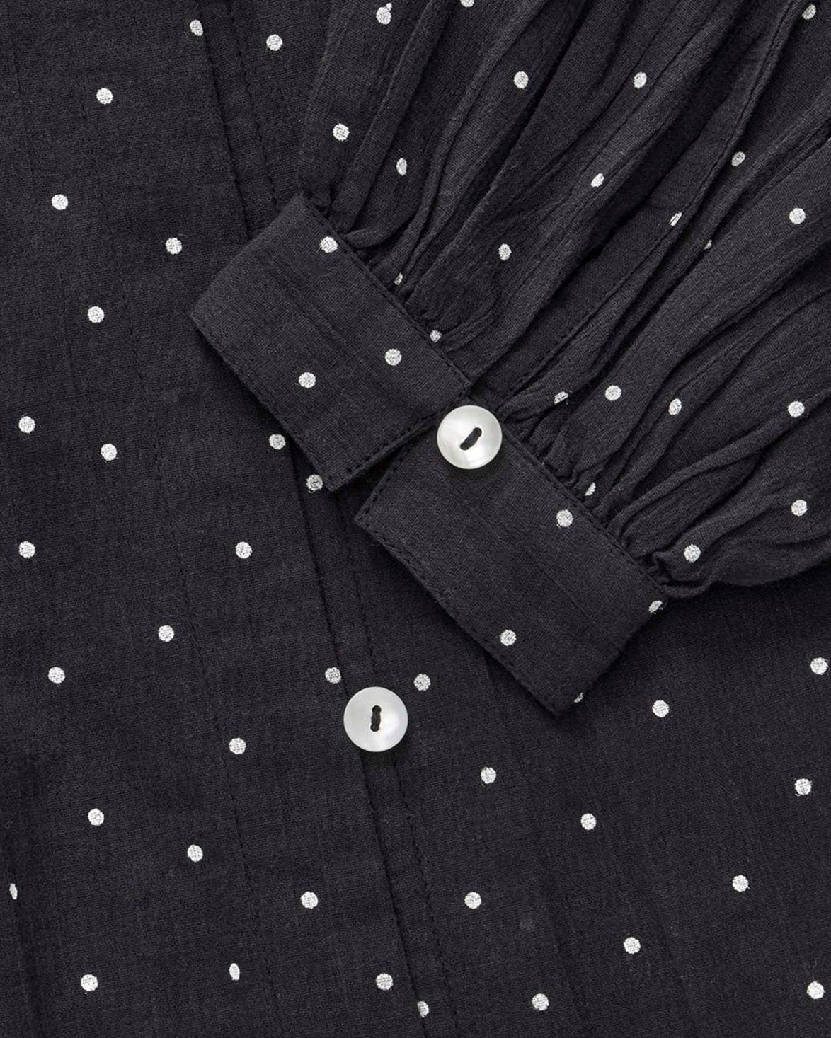 Lilou Shirt	Black/White Dot