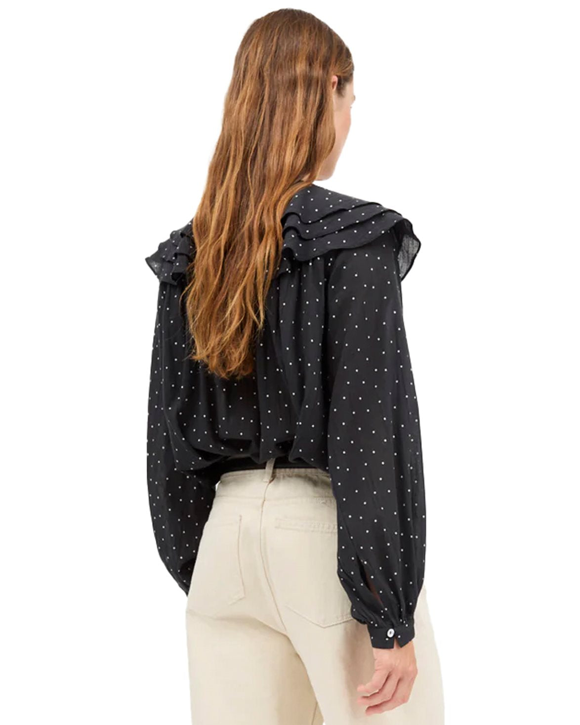 Lilou Shirt	Black/White Dot