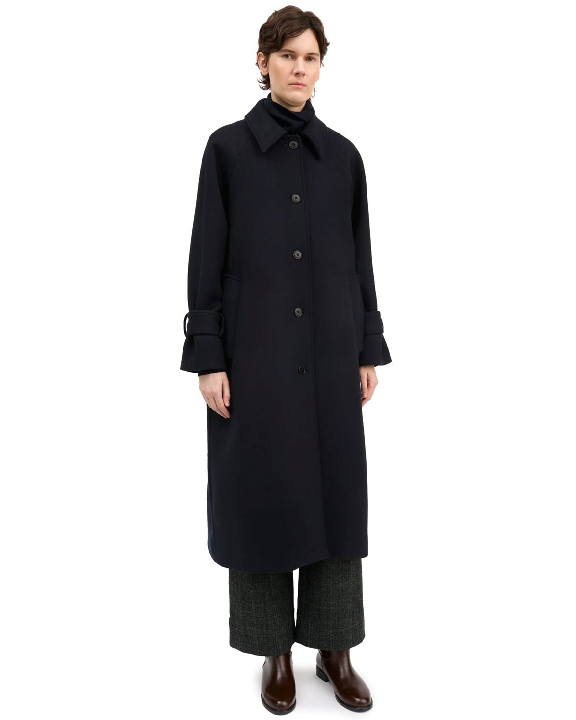 Macy Coat Dark Navy